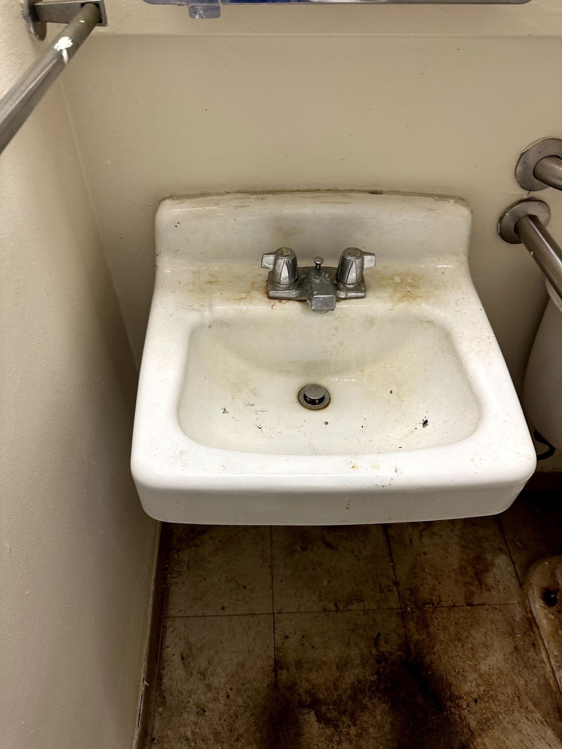 A before shot of a bathroom in a hoard cleanup in Pittsburgh, PA by Kingdom Bio Recovery & Restoration