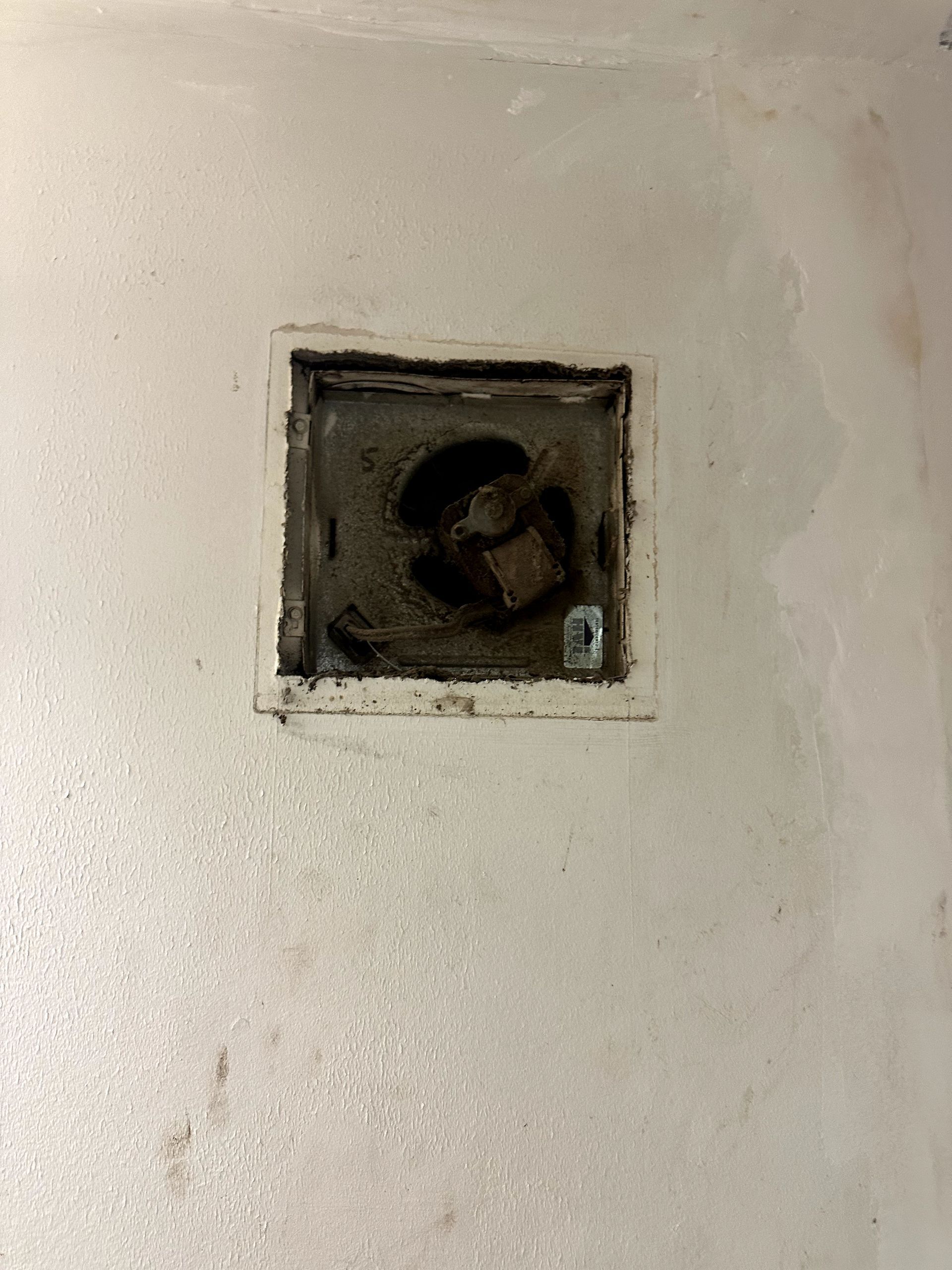 A during shot of a bathroom from a hoard cleanup in Pittsburgh, PA by Kingdom Bio Recovery & Restoration hard at work