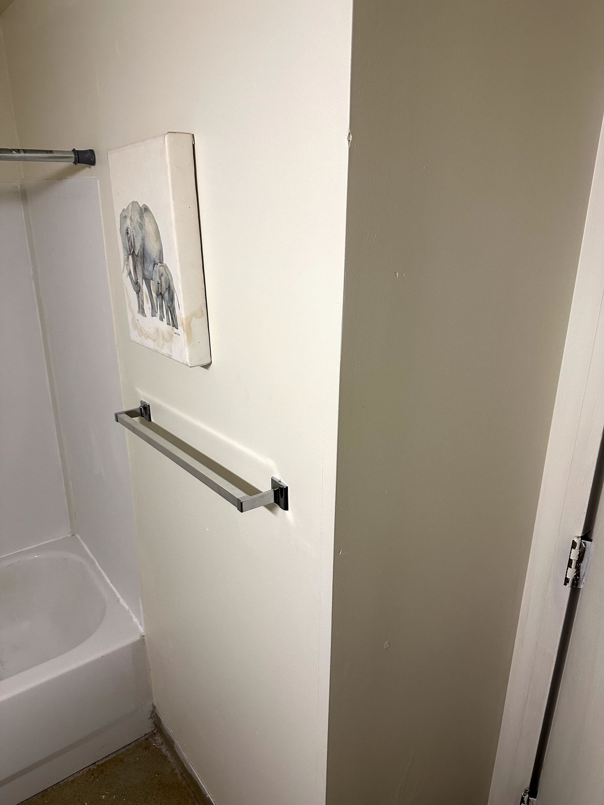 An after shot of a bathroom from a hoard cleanup in Pittsburgh, PA by Kingdom Bio Recovery & Restoration