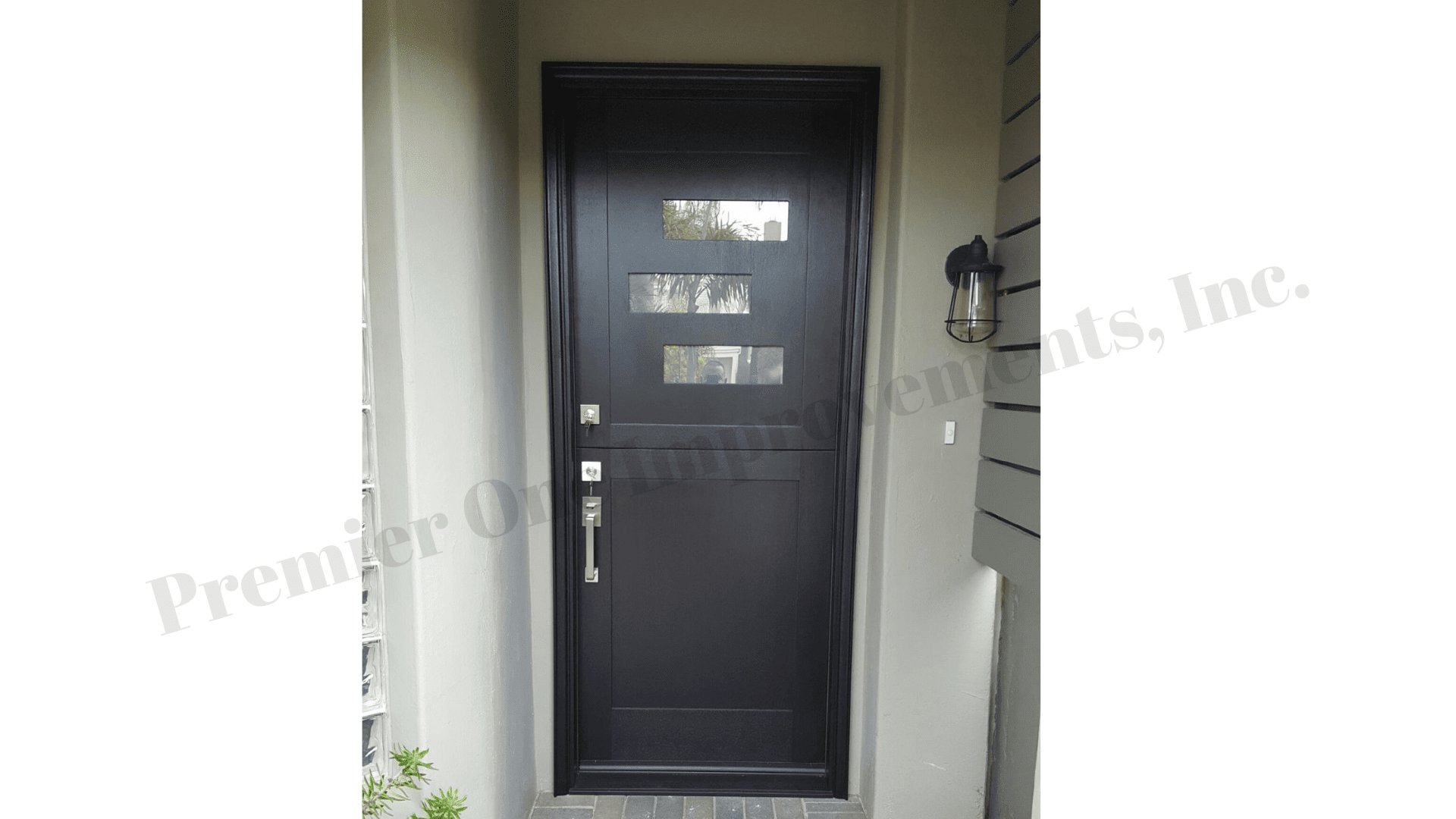 Modern Door Design — Orange, CA — Premier One Windows
