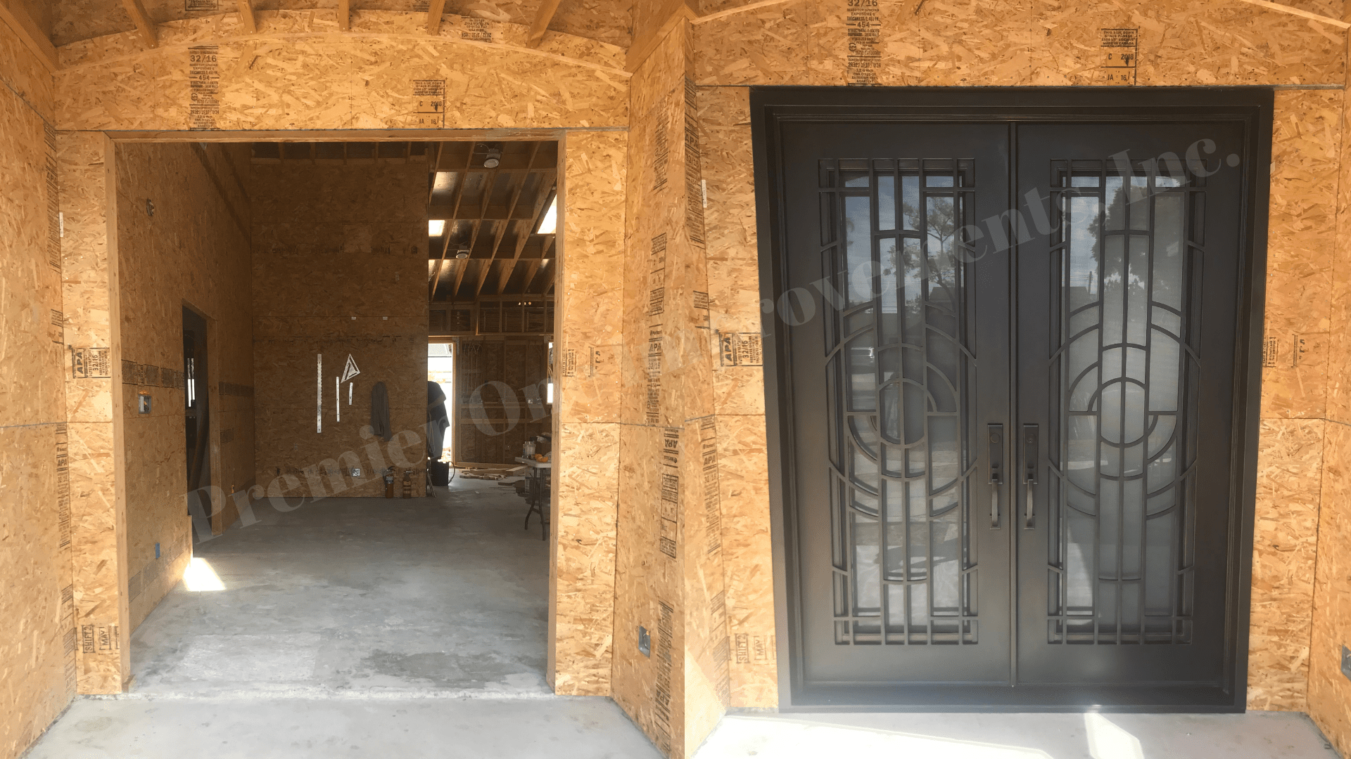 Black Iron Door — Orange, CA — Premier One Windows