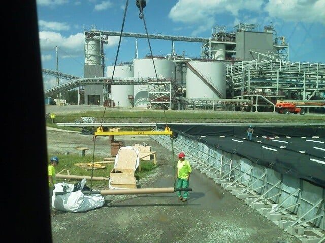ModuTank Erection - Progress Energy Roxboro, NC Project 03 - Constructions in New Castle, PA