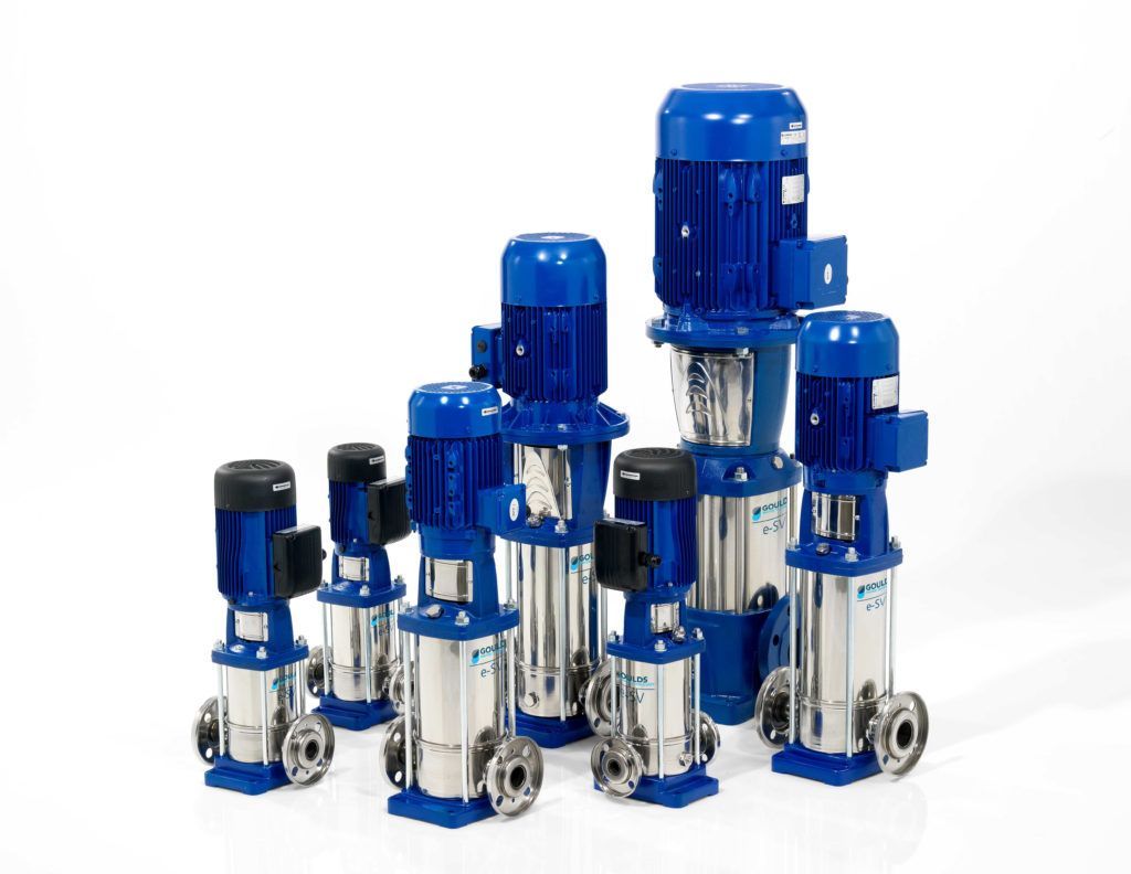 Commercial water pump installation in Elma, Wa