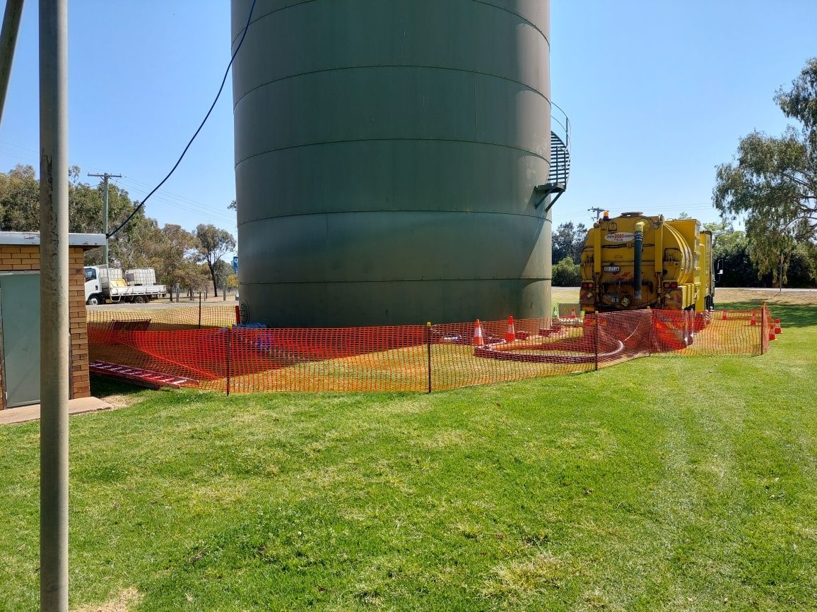 The results of a successful commercial vacuum loading project.