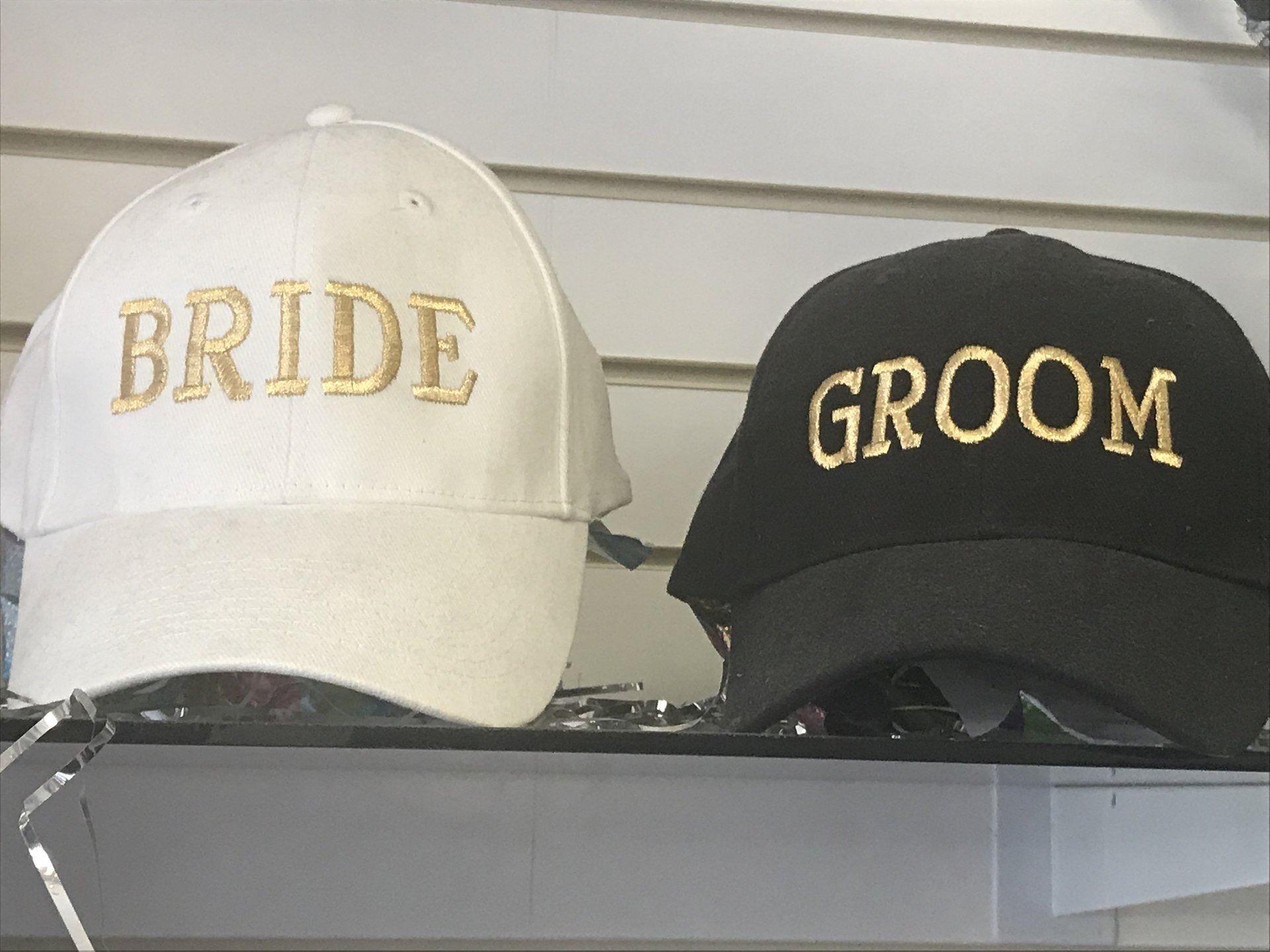 A white baseball cap with 