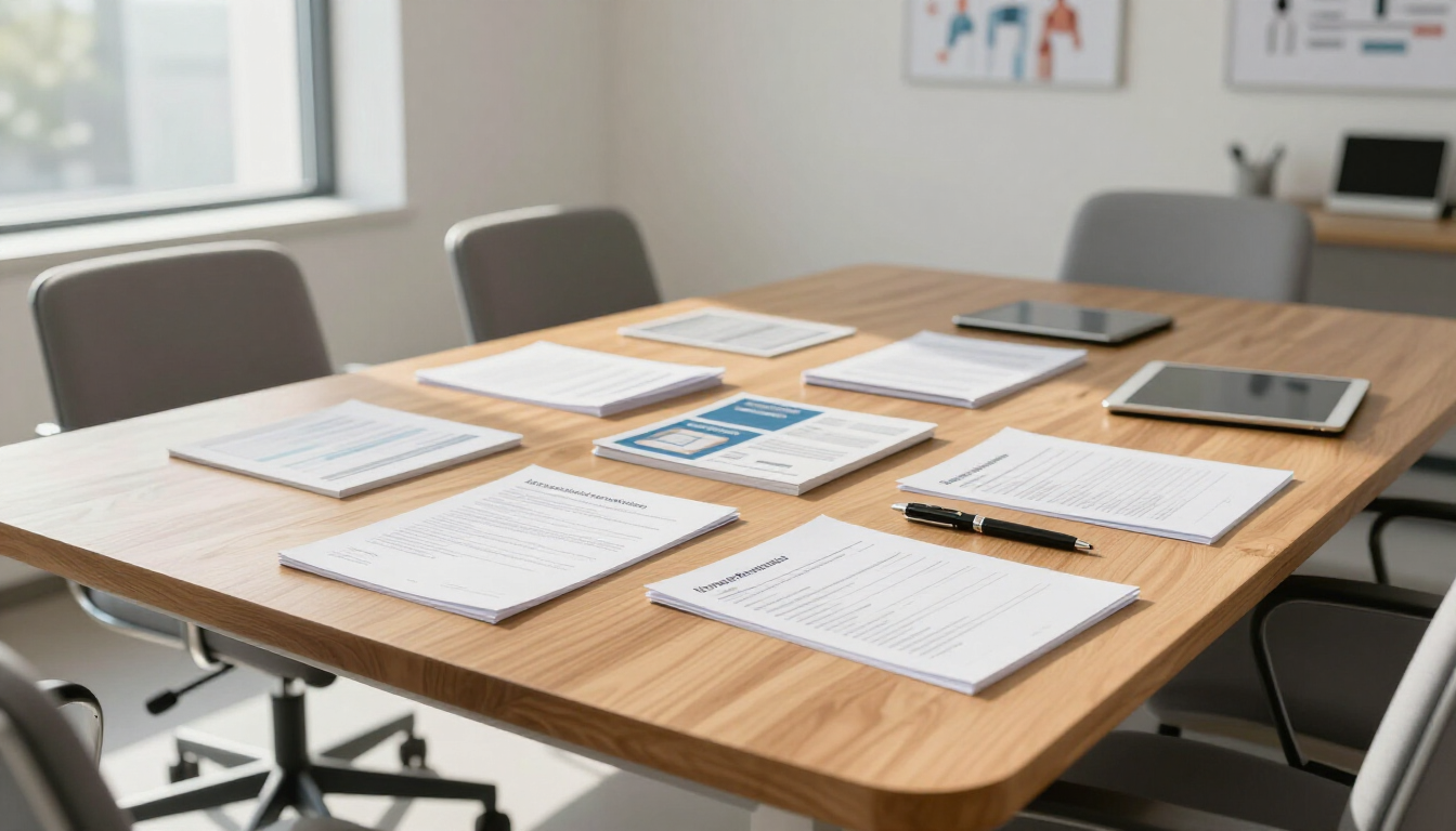 Professional advisor discussing life insurance options with health considerations.