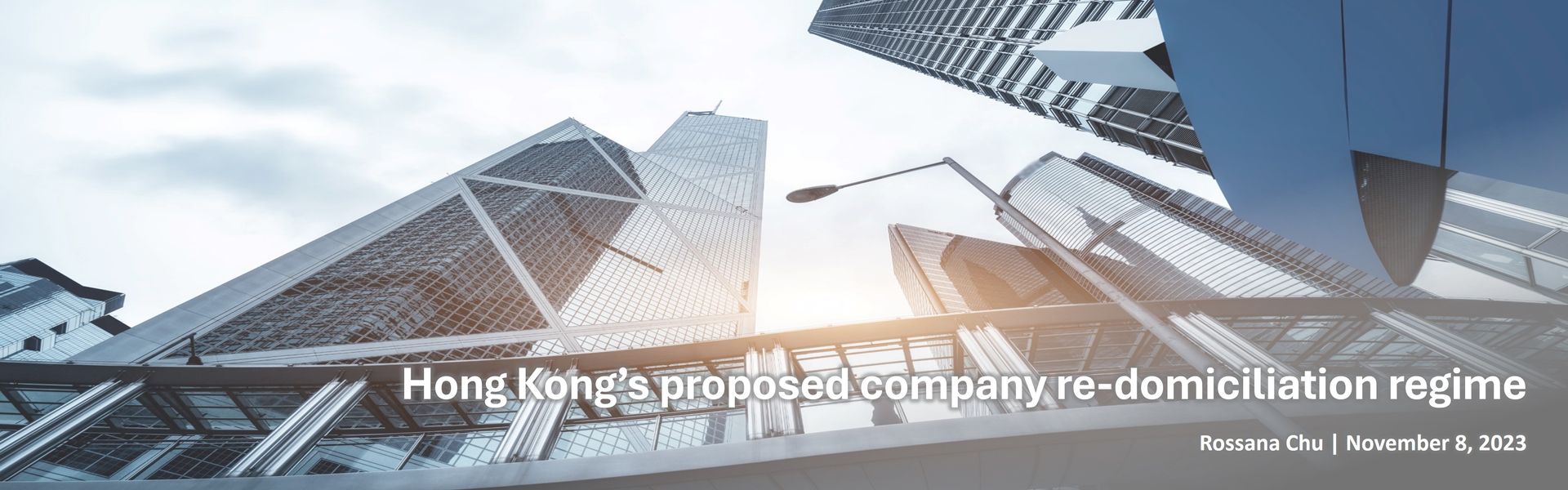 Hong Kong’s proposed company re-domiciliation regime