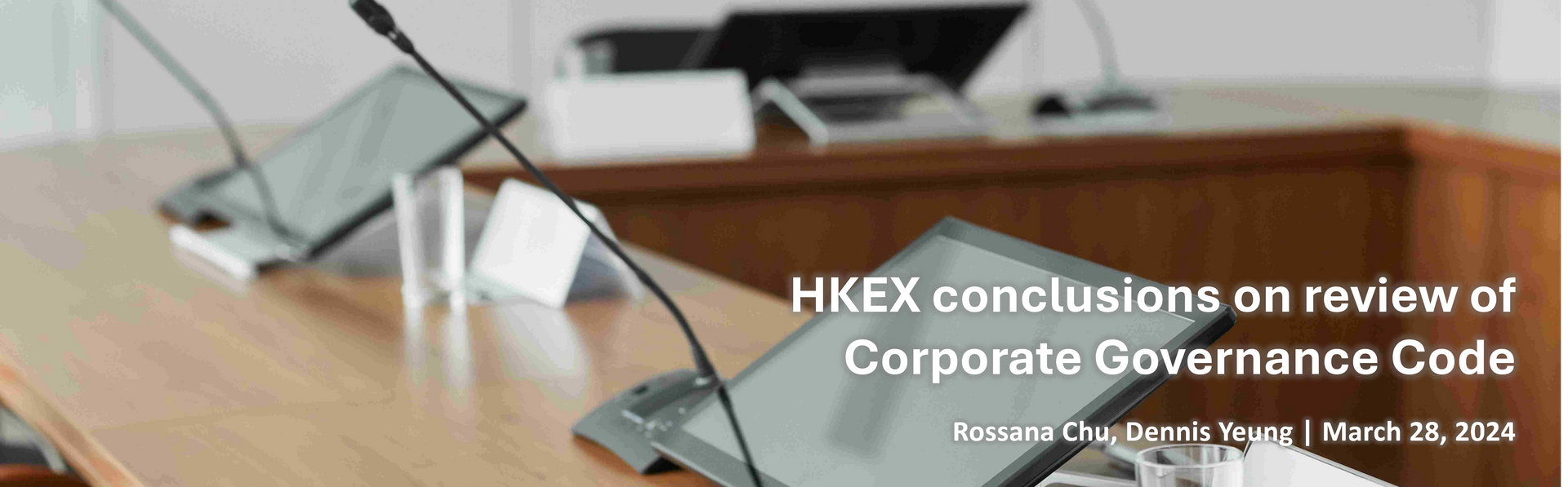 HKEX conclusions on review of Corporate Governance Code