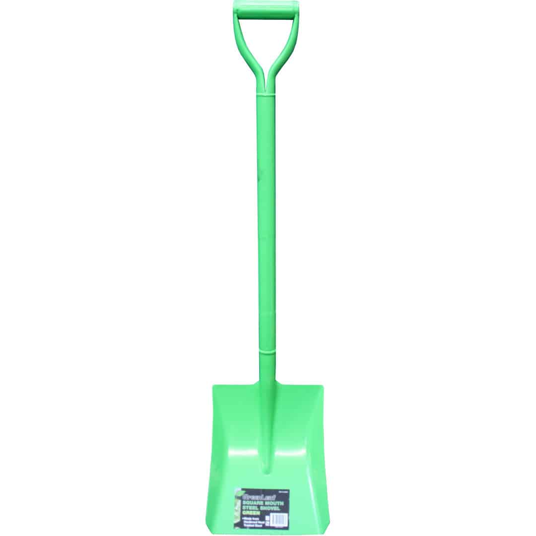 Square Mouth Green Shovel