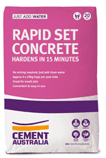 rapid-set concrete 20kg