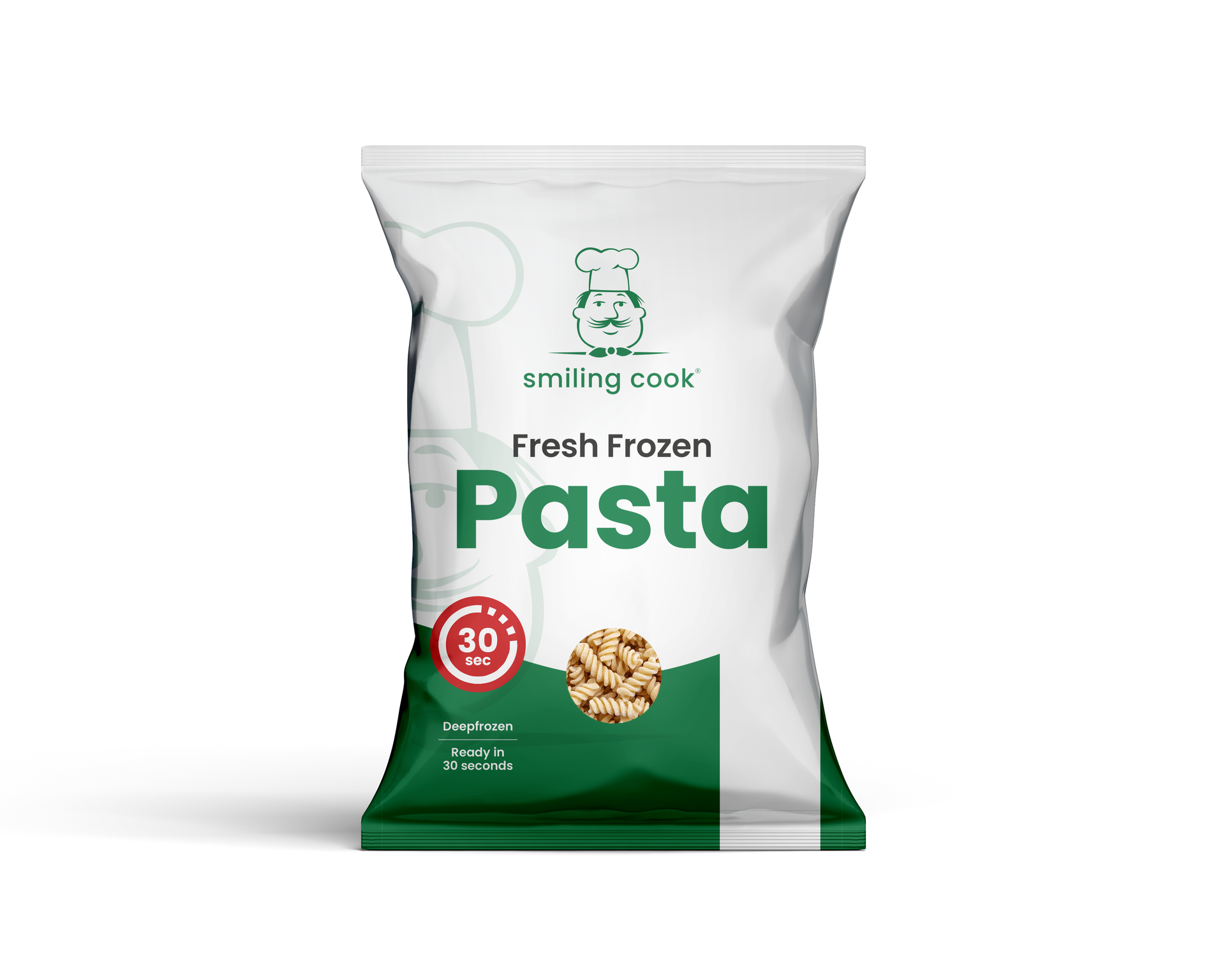 A bag of ready to eat pasta - pre cooked.