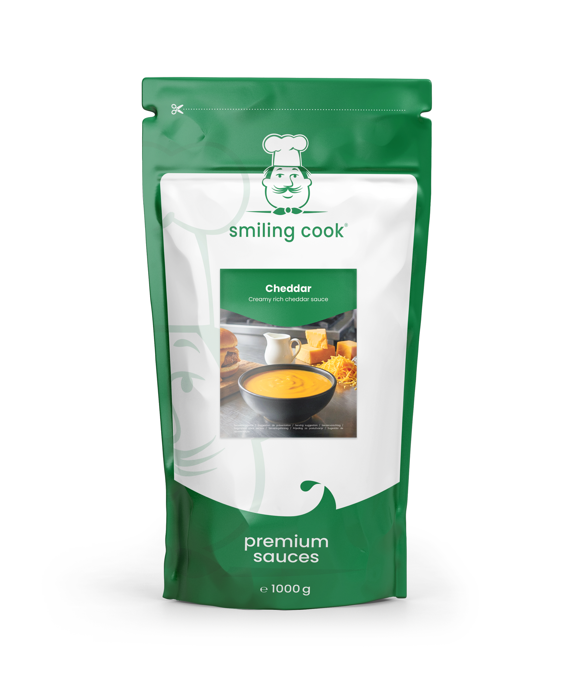 Premium cheddar sauce