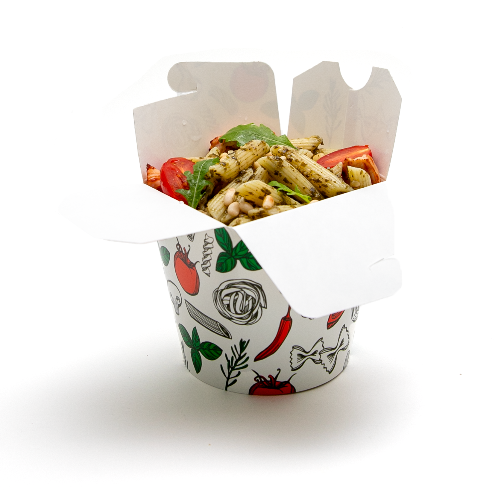 Chicken and Pesto Pasta Cup