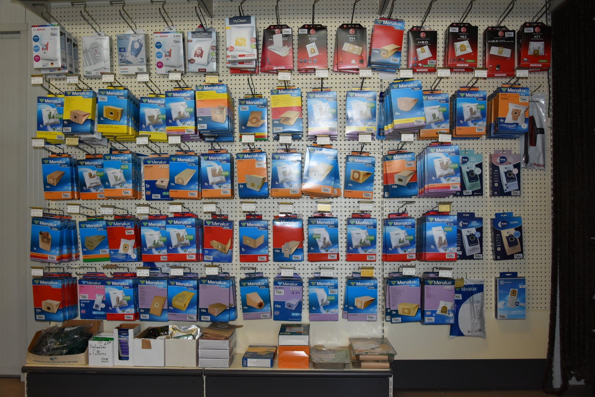 ricambi per aspirapolvere