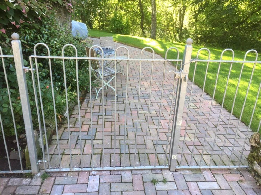 small park metal gate