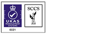 SCCS and UKAS Credit Logos