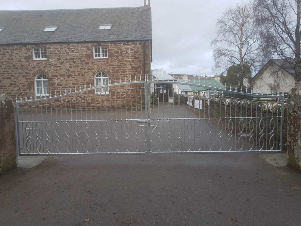 large metal gate