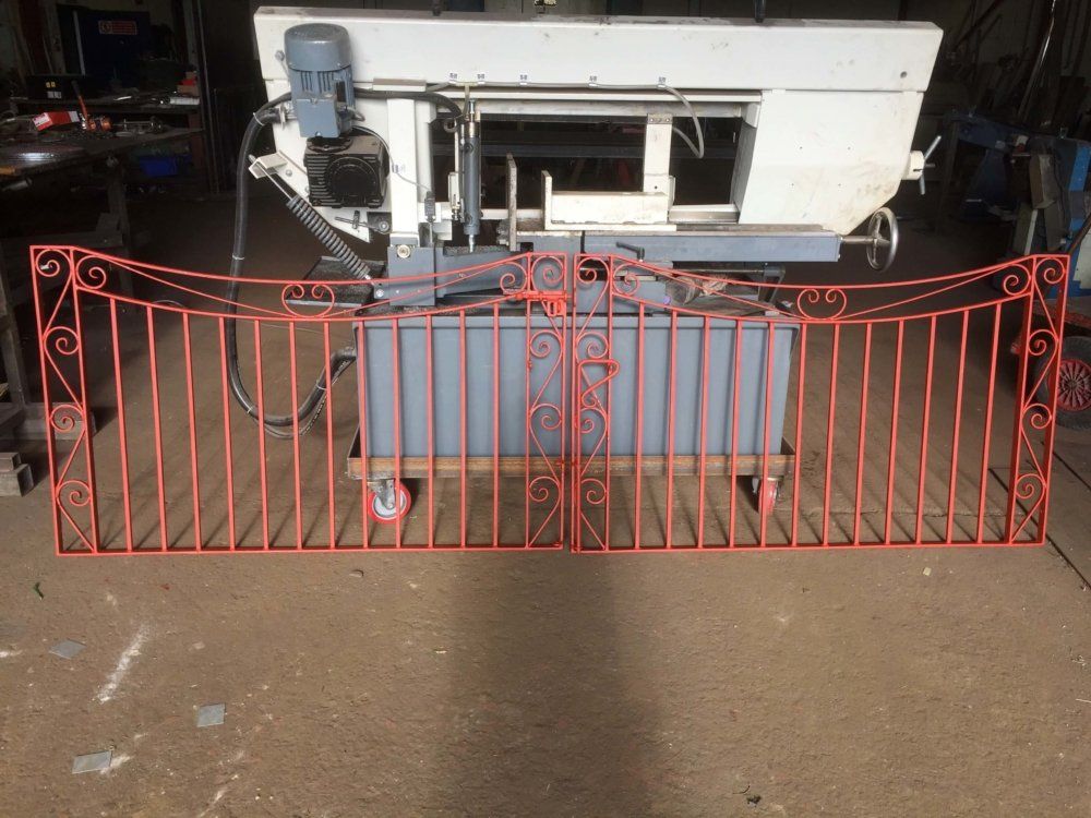 red metal gate Inverness