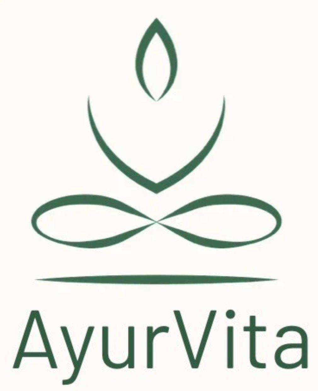 Een logo voor een bedrijf genaamd ayurvita 