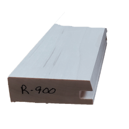 a white piece of wood with the numbers r-900 written on it