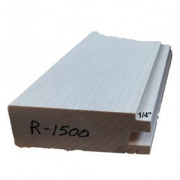 a piece of wood with r-1500 written on it