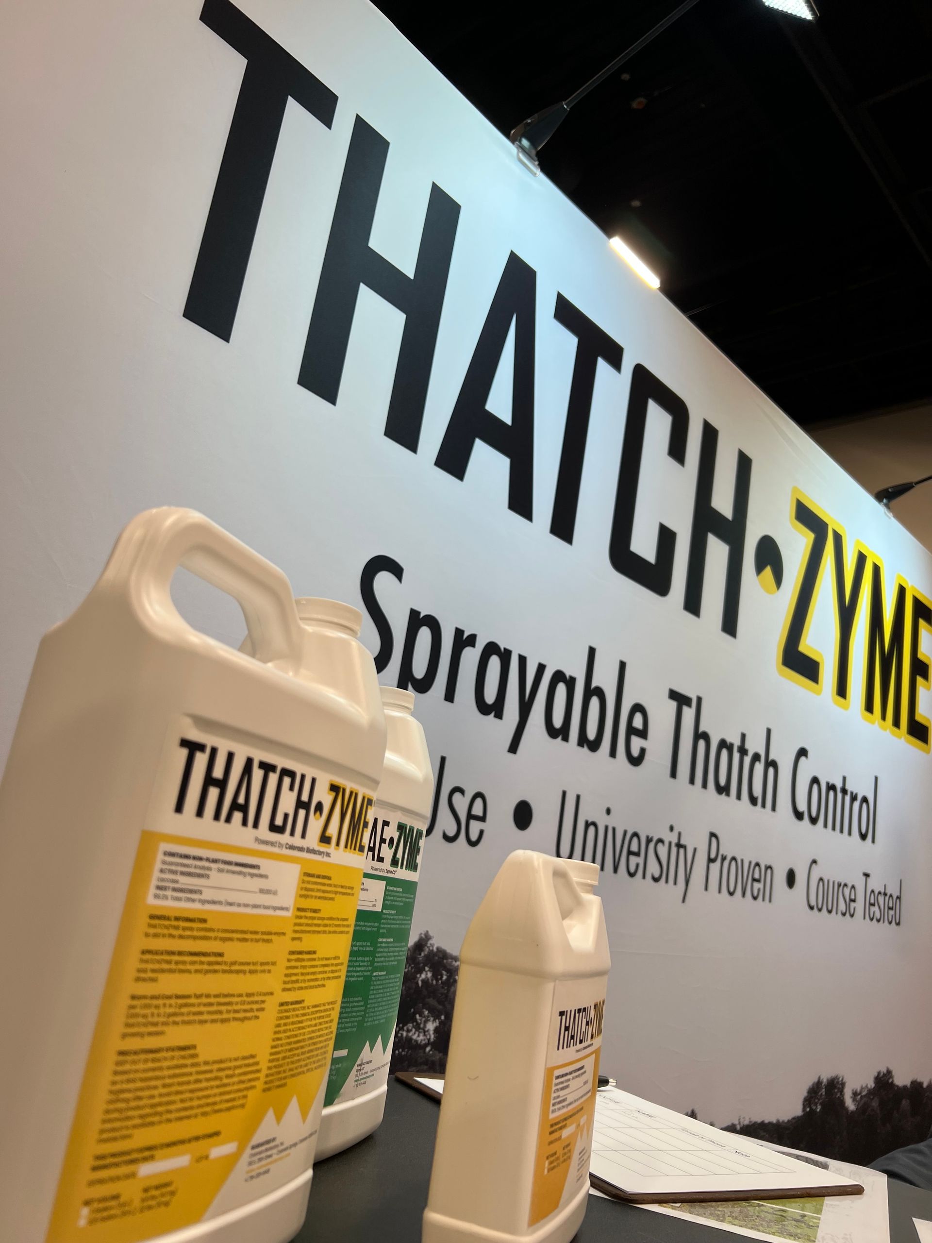 ThatchZyme sprayable thatch control