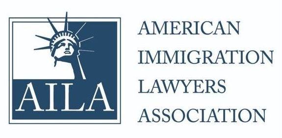 The logo for the american immigration lawyers association