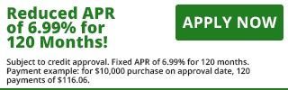 A green button that says apply now on it