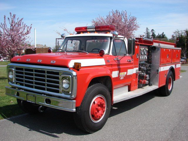 1975 Ford F750 Fire Truck SOLD