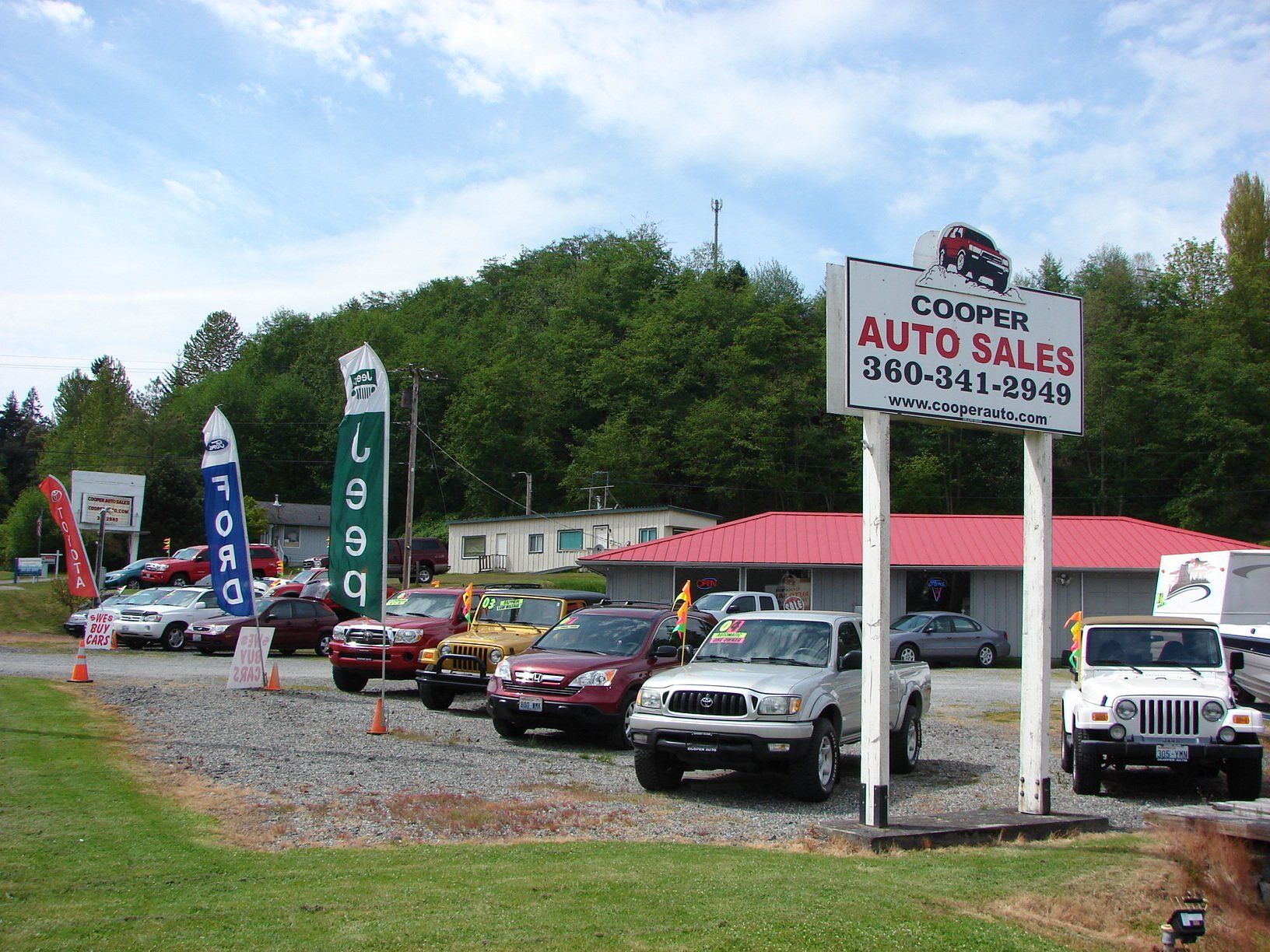 Cooper Auto Sales - We Sell, Rent, Buy, and Consign Cars, Trucks, SUVs, and RVs on Whidbey Island Washington.