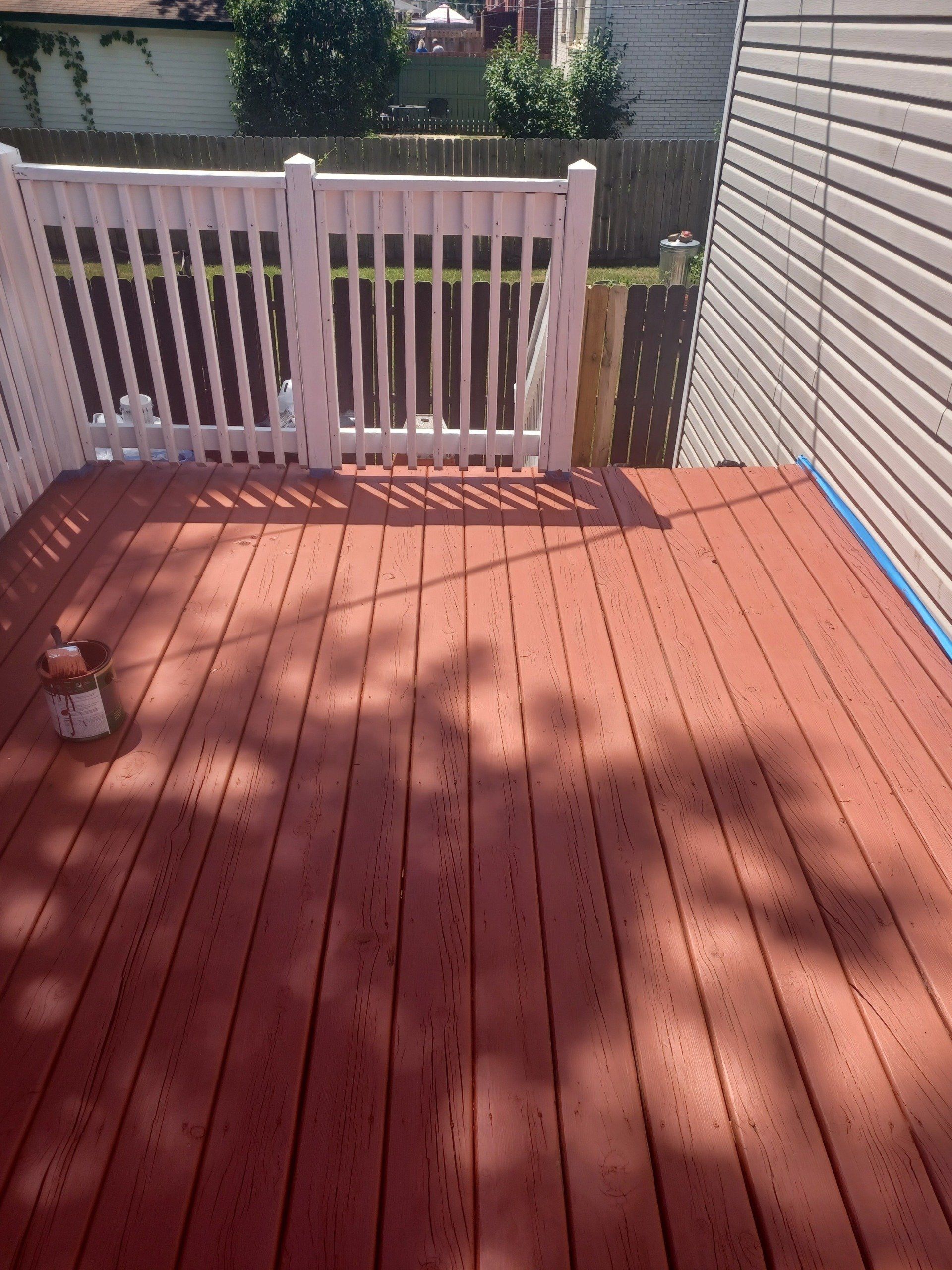 Deck Staining