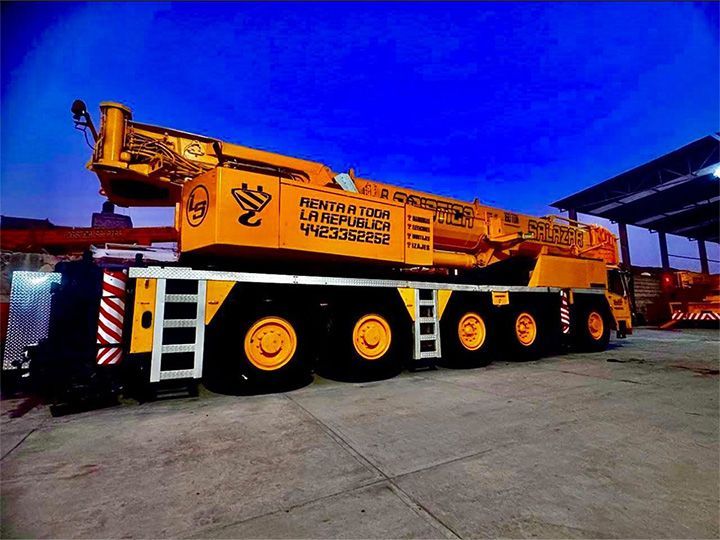 GRUAS INDUSTRIALES LOGÍSTICA SALAZAR