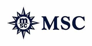 Logo MSC Crociere con una rosa dei venti e le lettere "MSC".