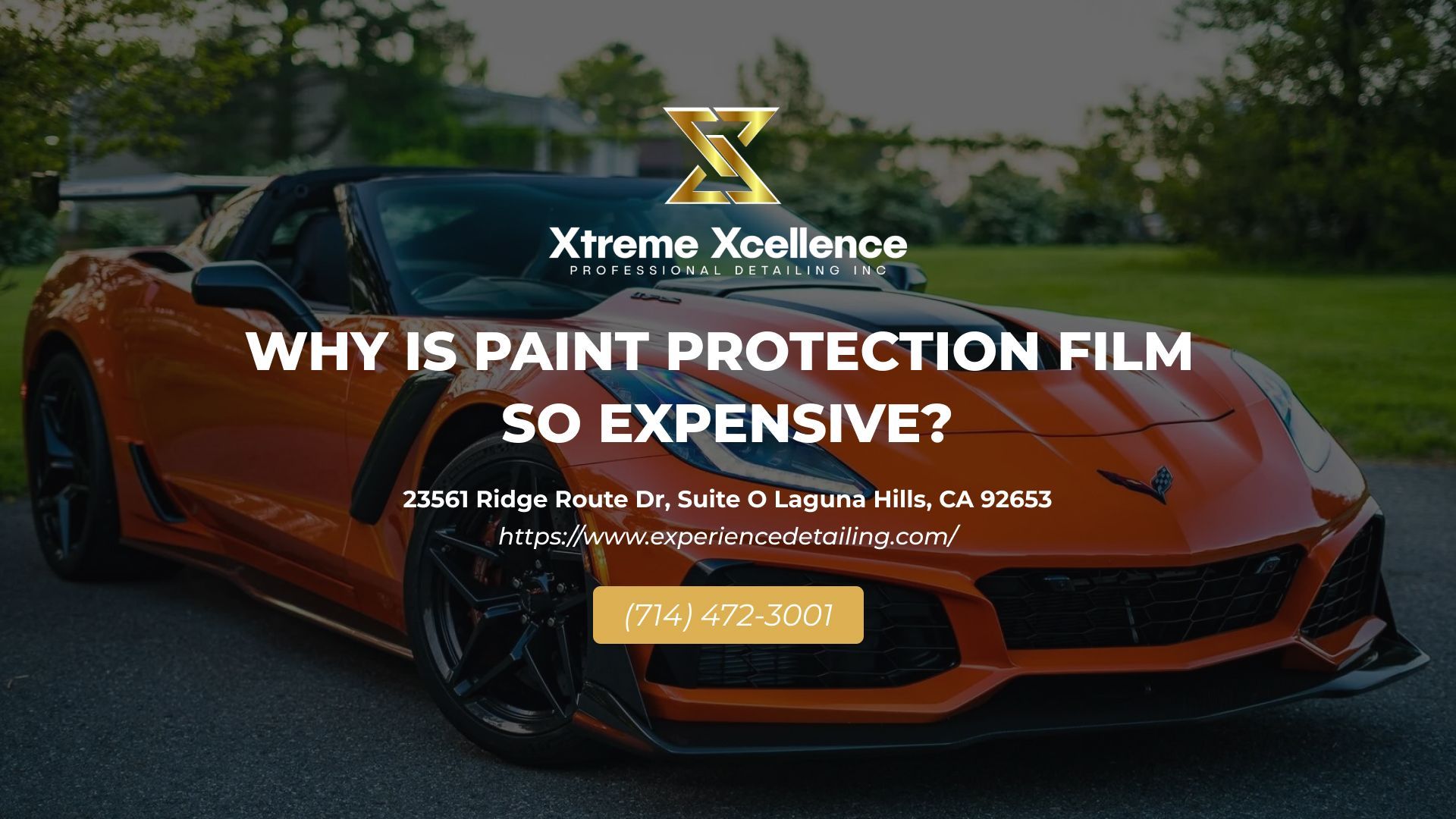 Why Is Paint Protection Film So Expensive?