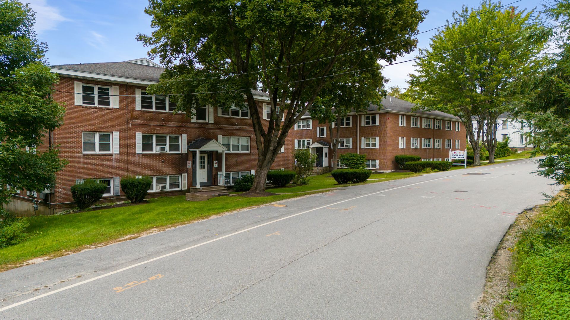 Exterior photo of Franklin Apartments