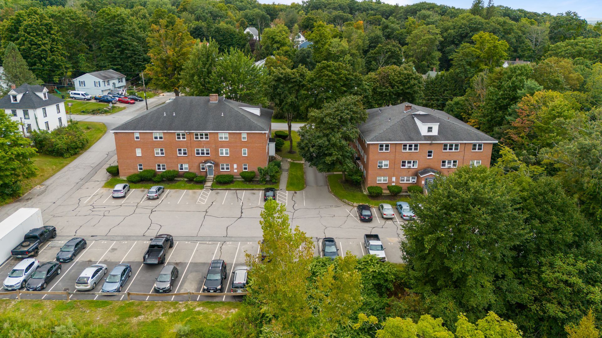 Exterior photo of Franklin Apartments