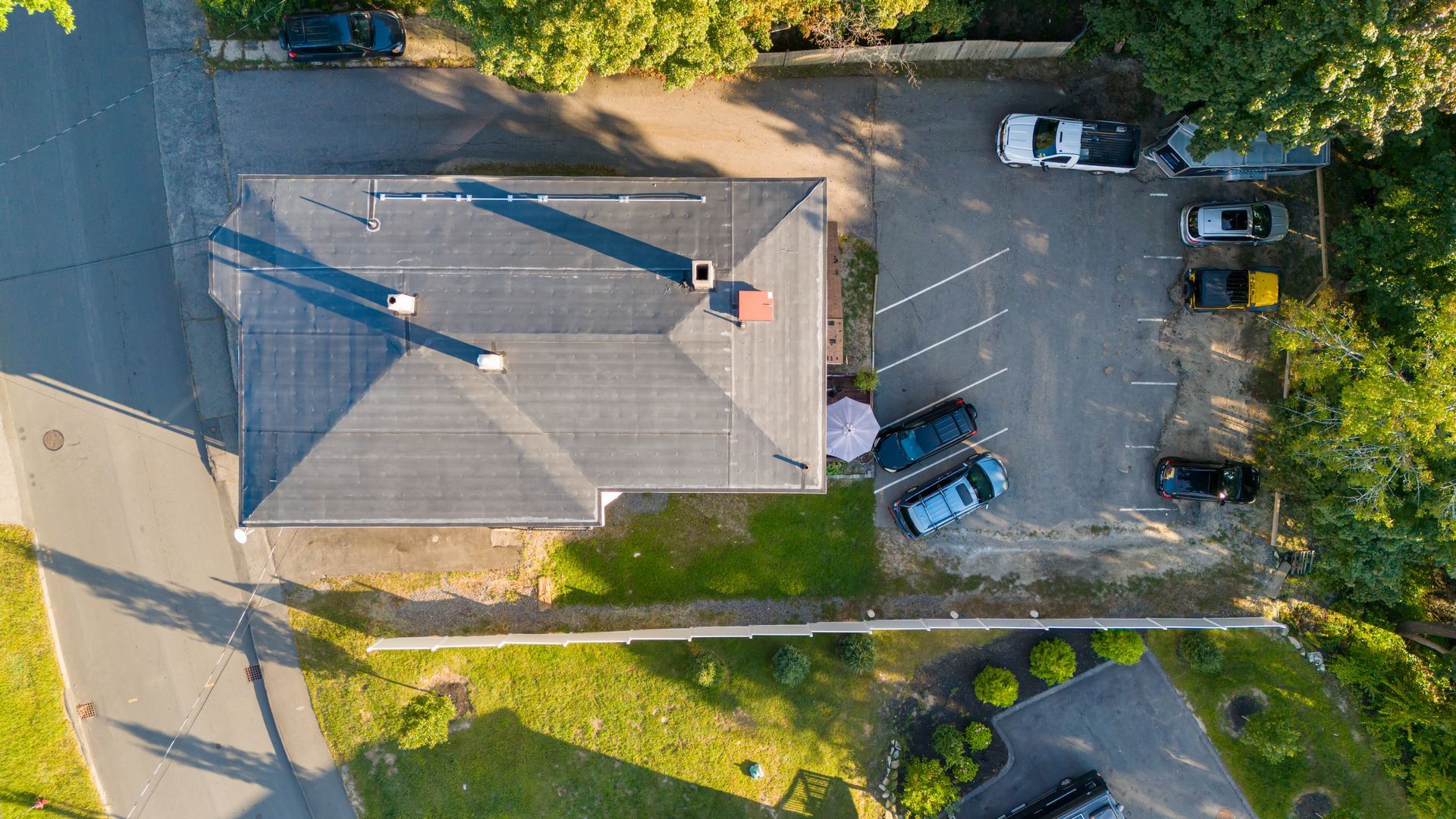 Aerial view photo of 16 Maple St Roof