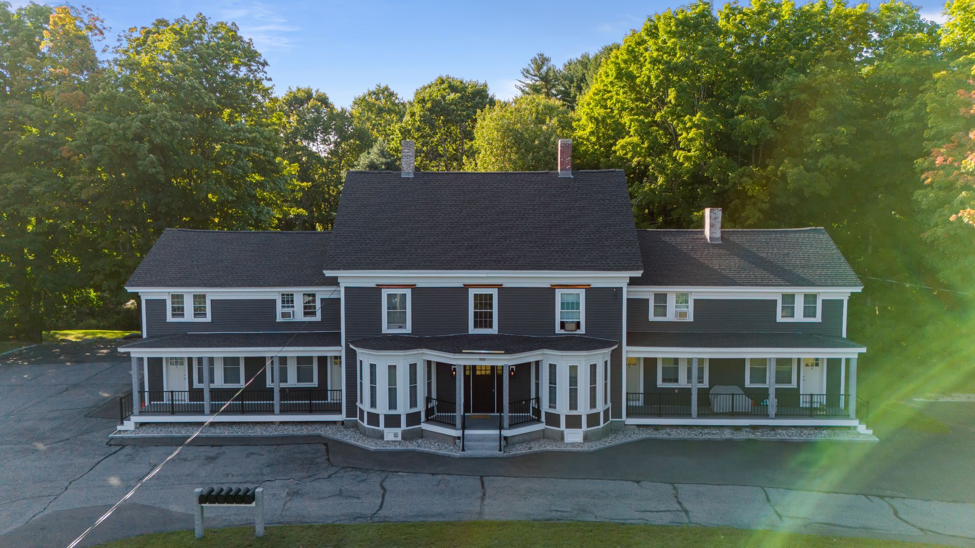 Exterior photo of 166 Marsh Rd Surrounded by Trees