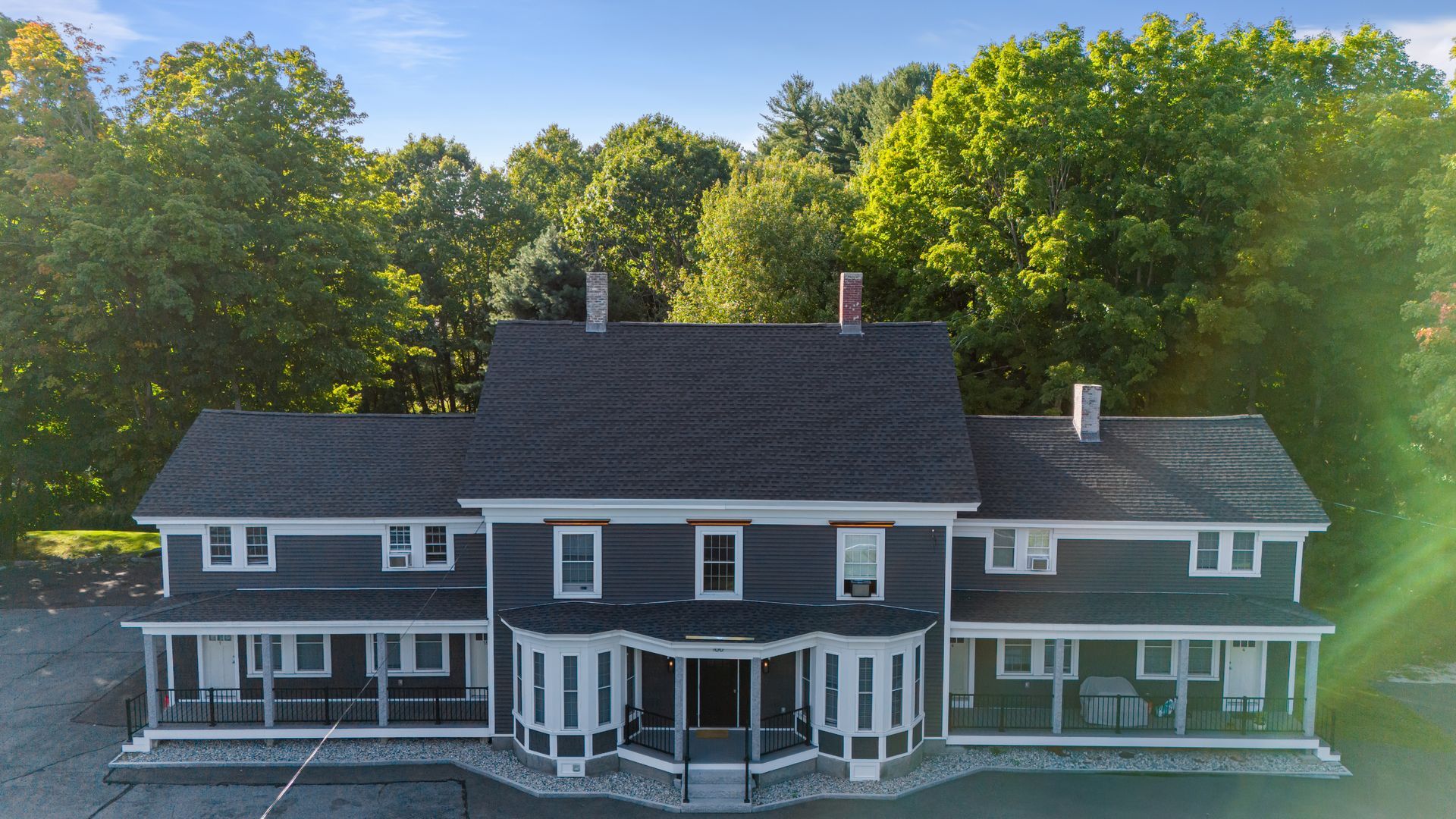 Exterior photo of 166 Marsh Rd Surrounded by Trees