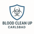 Logo: Biohazard symbol inside a blue shield, text