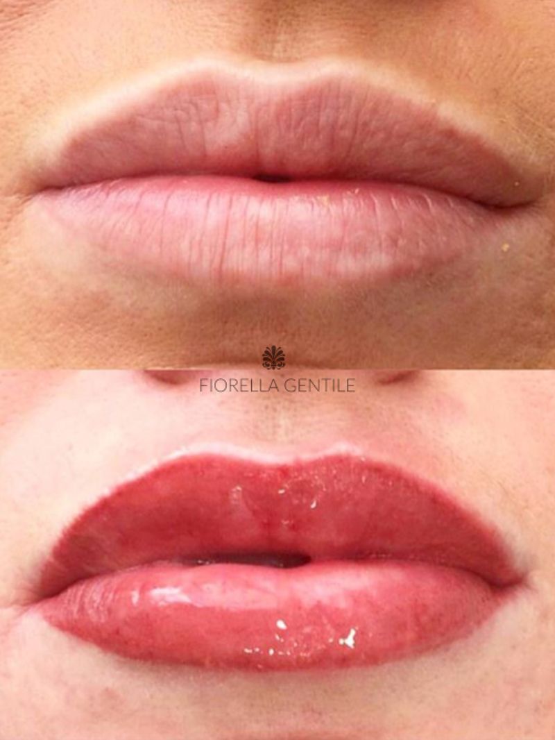 trucco semipermanente per labbra