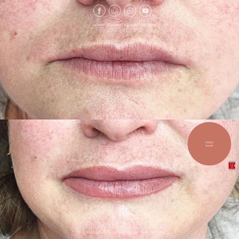 micropigmentazione per labbra