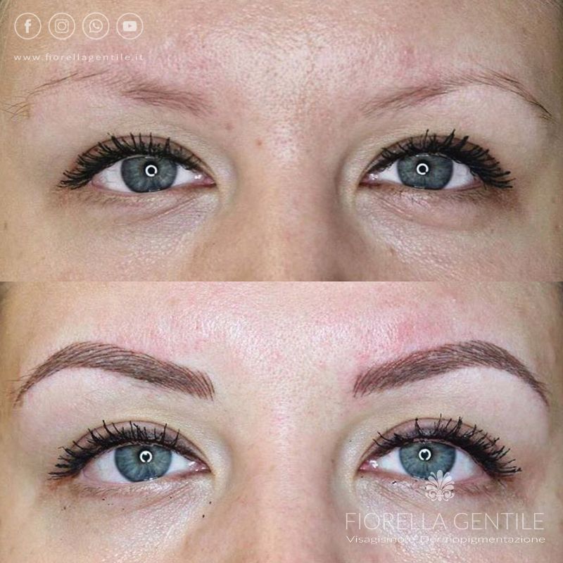 correggere irregolarità nelle sopracciglia