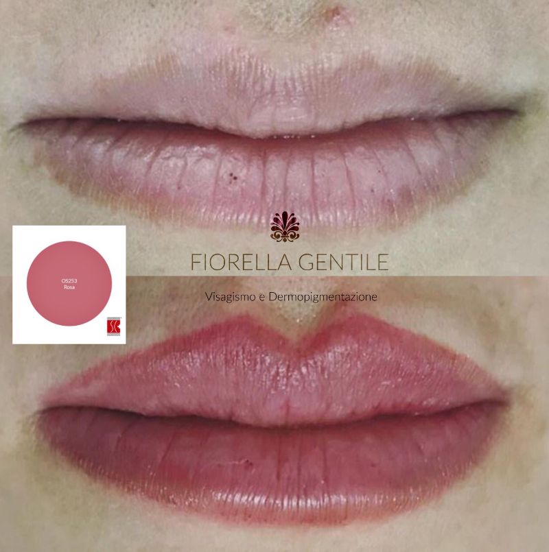 pigmentazione correttiva per labbra