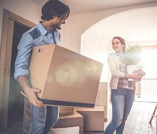 Preparing Boxes — Affordable Moving Company in Peoria, AZ
