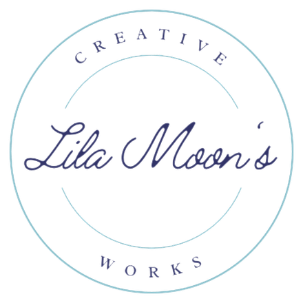 Lila Moon's Creative Works, LLC spinning llogo