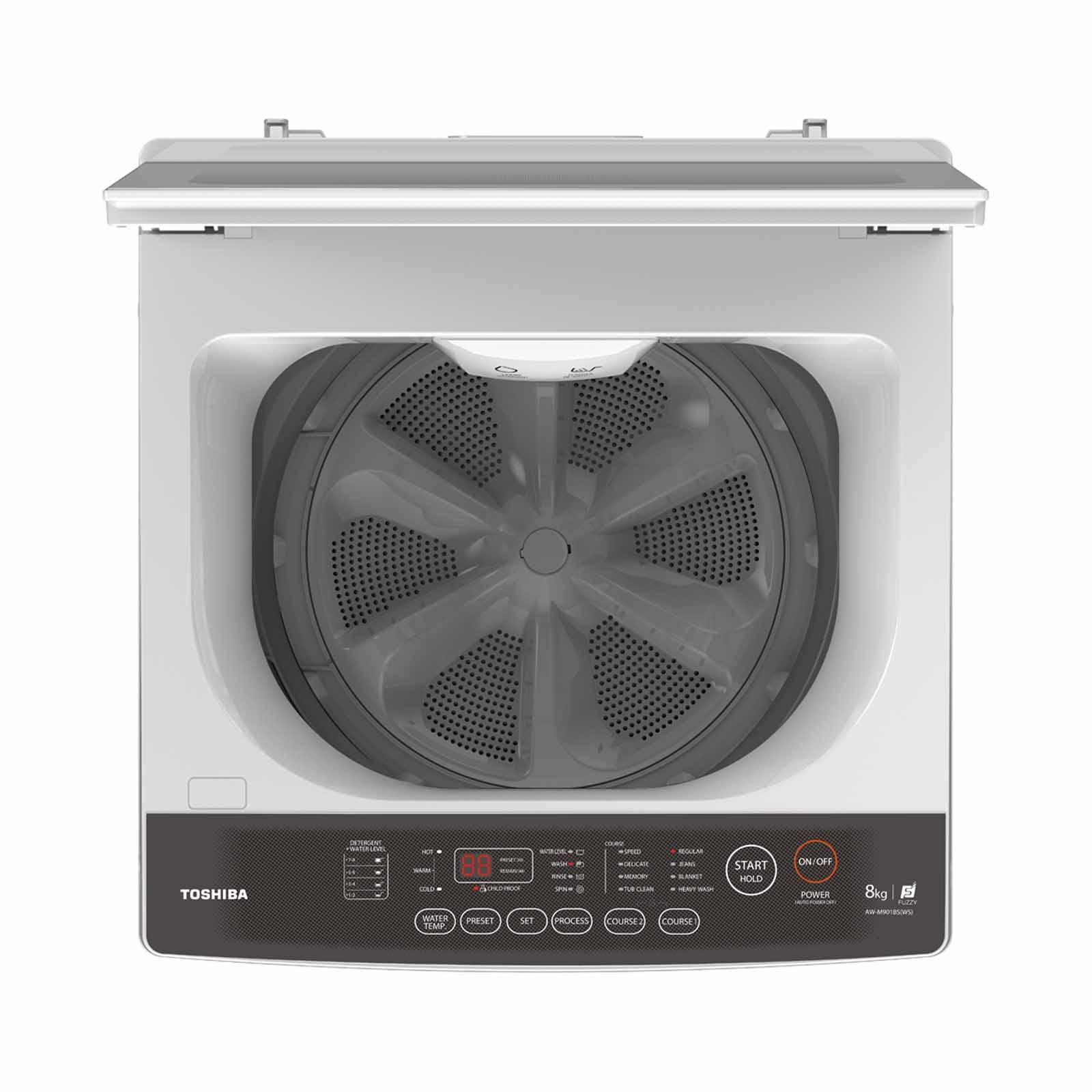 Toshiba T04 Top load 8Kg Washing Machine AW-M901BS(WS)