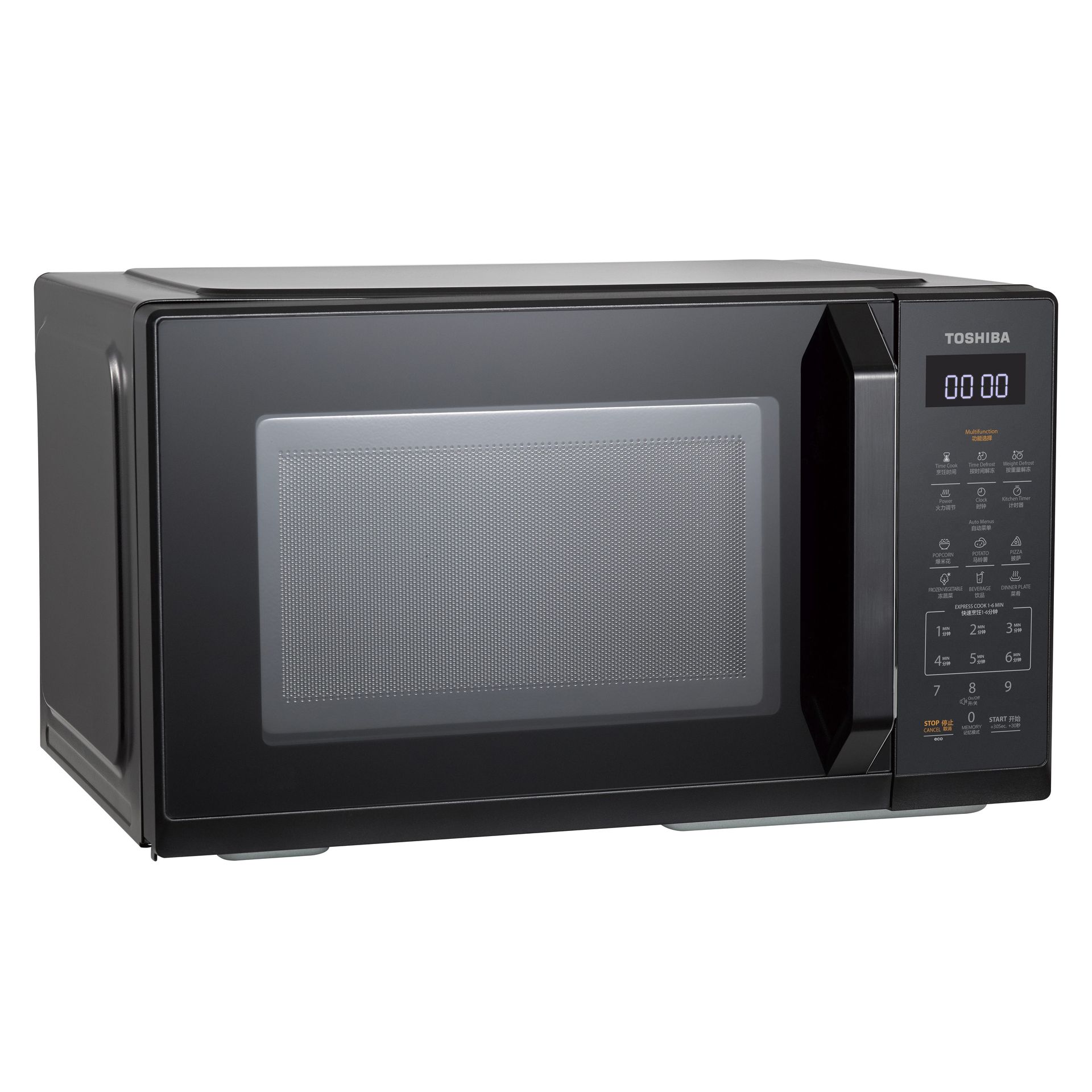 TOSHIBA MW3-EM25PE(BK) 25L SOLO MICROWAVE OVEN