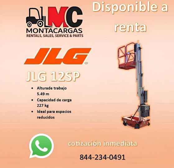 MC MONTACARGAS - JLG 12SP