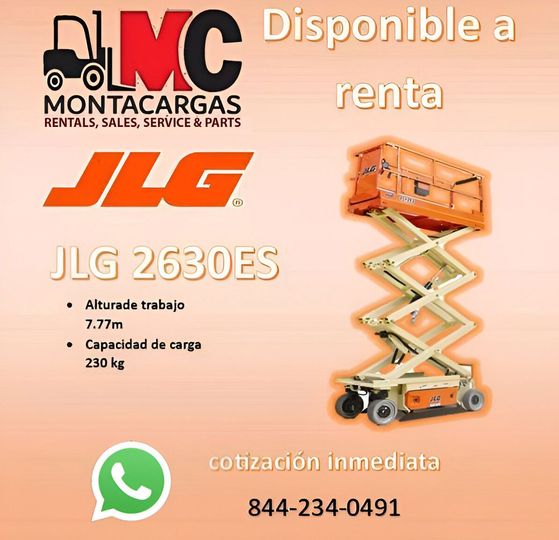 MC MONTACARGAS -JLG 2630ES